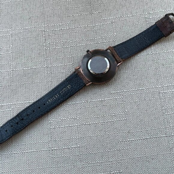 Fossil vintage watch Stone on Copper with Roman Numeral Mens Vintage - Picture 7 of 11